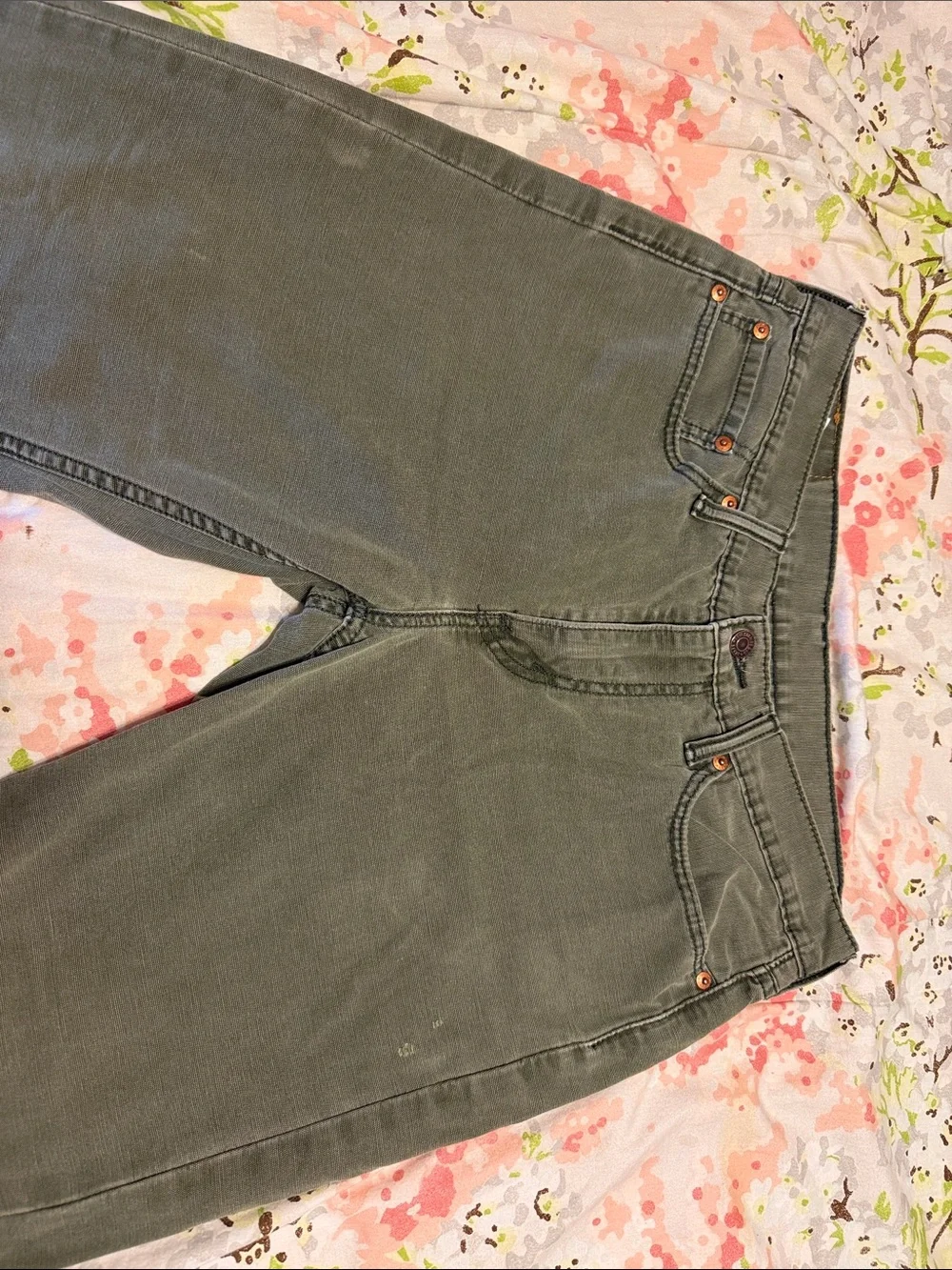 Green Men’s Levi Jeans